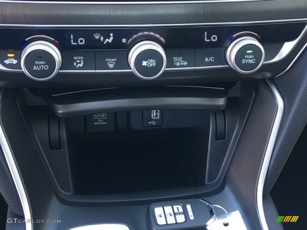 2018 Accord Hybrid Sedan - Modern Steel Metallic / Black photo #17