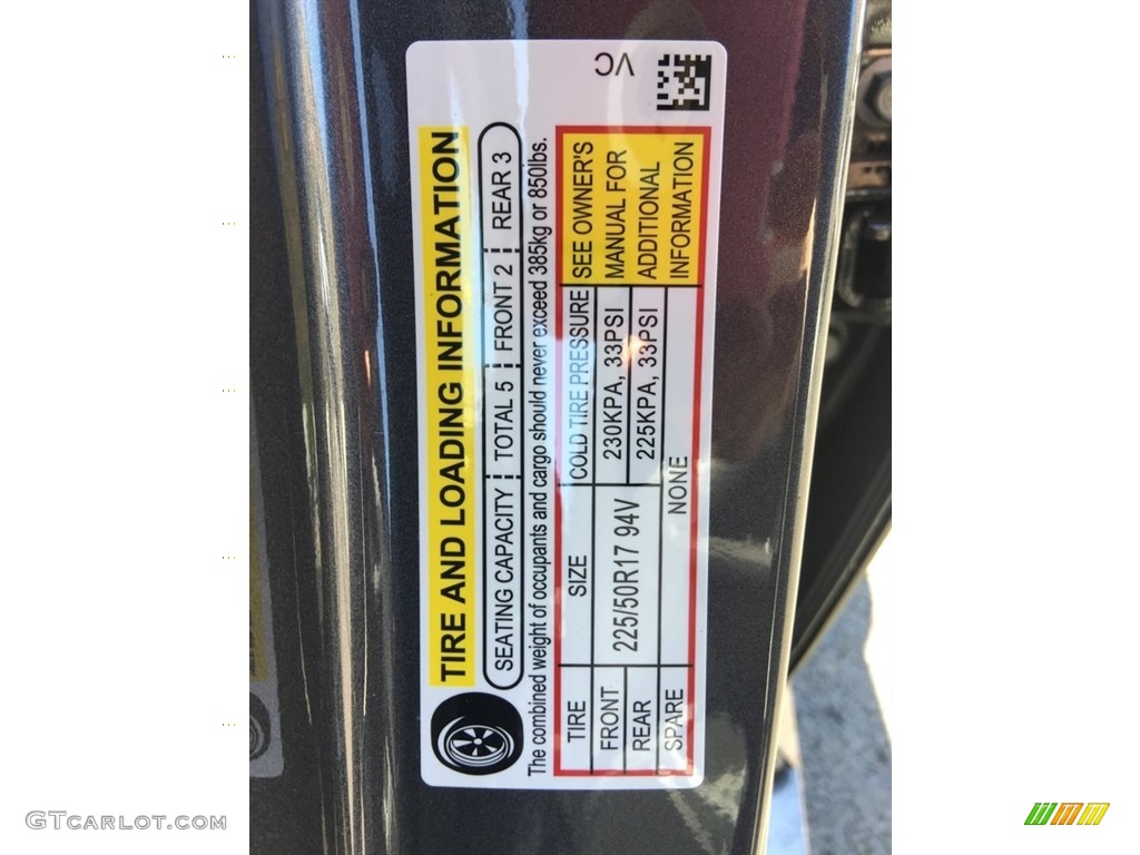 2018 Accord Hybrid Sedan - Modern Steel Metallic / Black photo #23