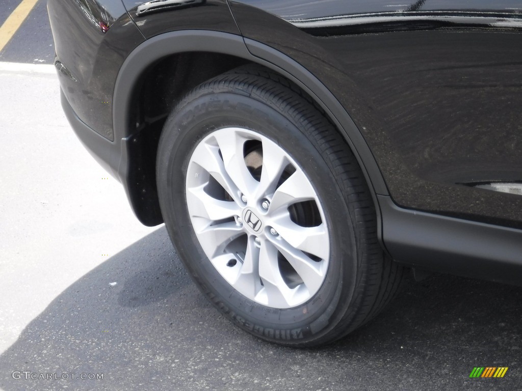 2014 CR-V EX-L AWD - Crystal Black Pearl / Black photo #3