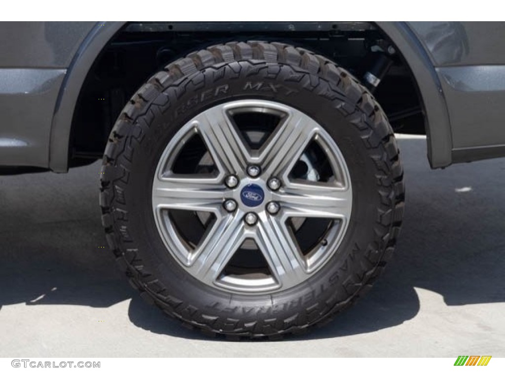 2018 F150 XLT SuperCrew - Magnetic / Black photo #36