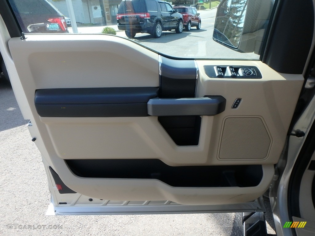 2017 F150 XLT SuperCab 4x4 - White Gold / Light Camel photo #13