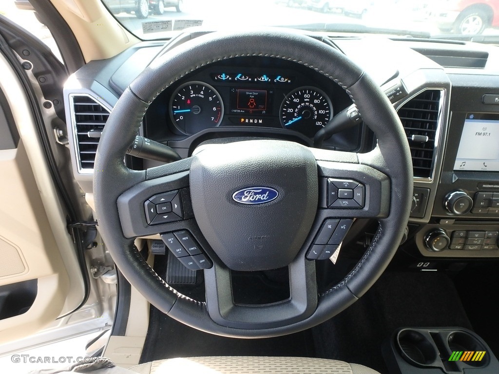 2017 F150 XLT SuperCab 4x4 - White Gold / Light Camel photo #16