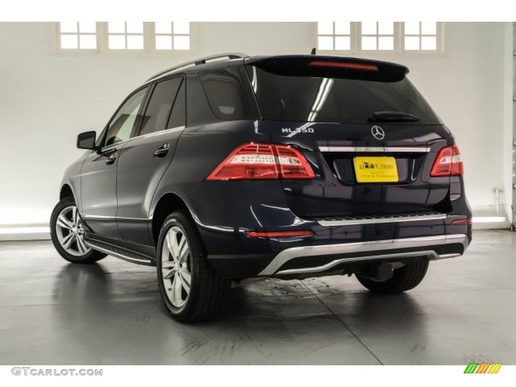 2015 ML 350 - Lunar Blue Metallic / Almond Beige/Mocha photo #10