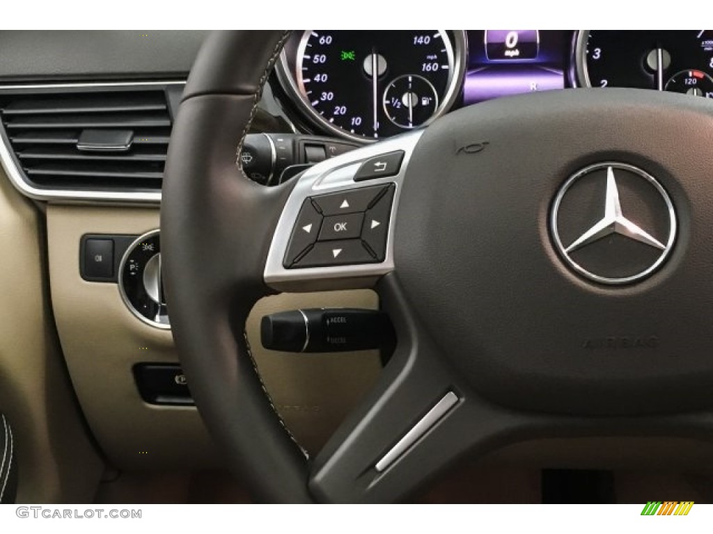 2015 ML 350 - Lunar Blue Metallic / Almond Beige/Mocha photo #18