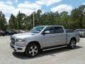 2019 Billett Silver Metallic Ram 1500 Laramie Crew Cab 4x4  photo #1