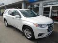 2018 Iridescent Pearl Tricoat Chevrolet Traverse High Country AWD  photo #1