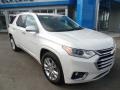 2018 Iridescent Pearl Tricoat Chevrolet Traverse High Country AWD  photo #4
