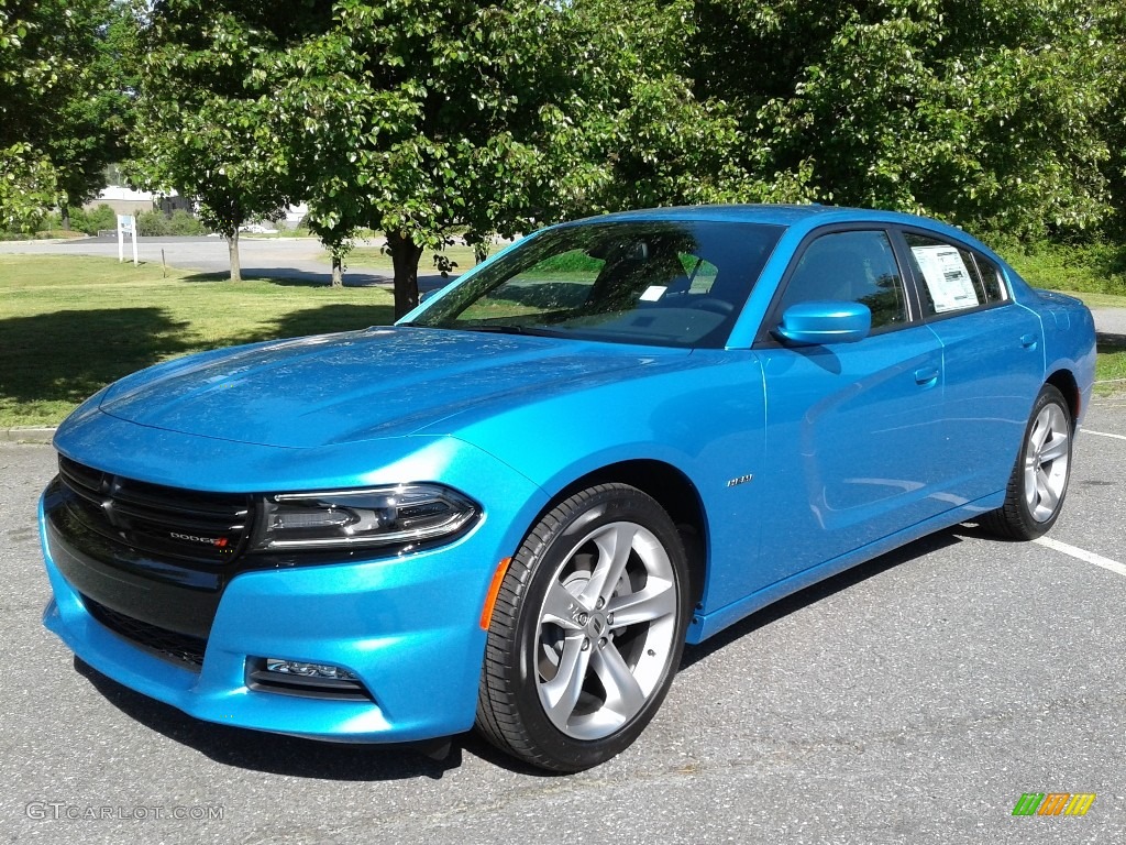 B5 Blue Pearl 2018 Dodge Charger R/T Exterior Photo #126951677