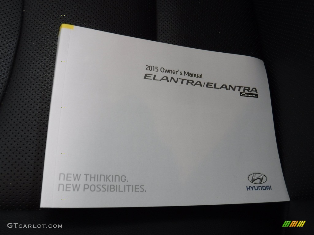 2015 Elantra Limited Sedan - Titanium Gray Metallic / Black photo #22