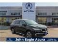 Crystal Black Pearl 2018 Acura MDX Advance