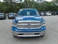 2018 Blue Streak Pearl Ram 1500 Laramie Crew Cab 4x4  photo #8