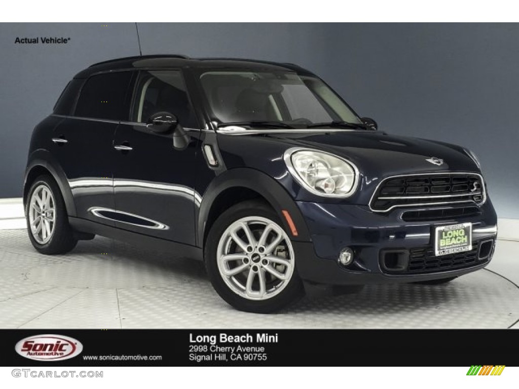 2015 Countryman Cooper S - Cosmic Blue Metallic / Carbon Black photo #1