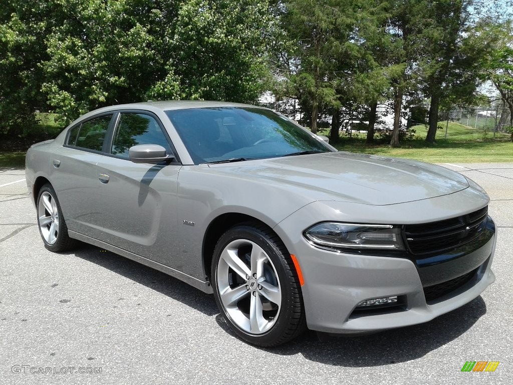 2018 Charger R/T - Destroyer Gray / Black photo #31