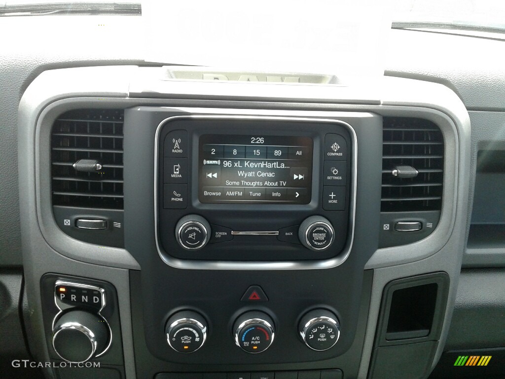2018 1500 Express Quad Cab - Brilliant Black Crystal Pearl / Black/Diesel Gray photo #15