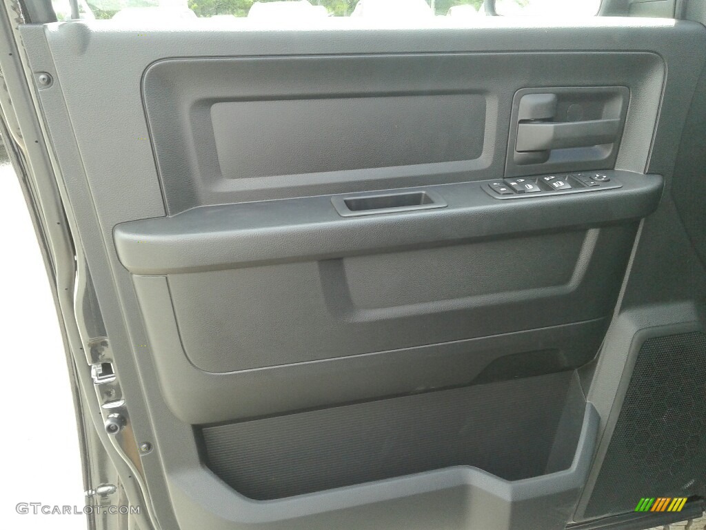 2018 1500 Express Quad Cab - Brilliant Black Crystal Pearl / Black/Diesel Gray photo #17