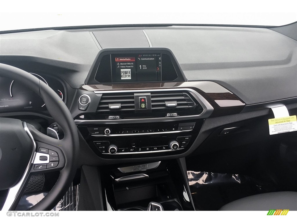 2019 BMW X3 sDrive30i Black Dashboard Photo #126956336