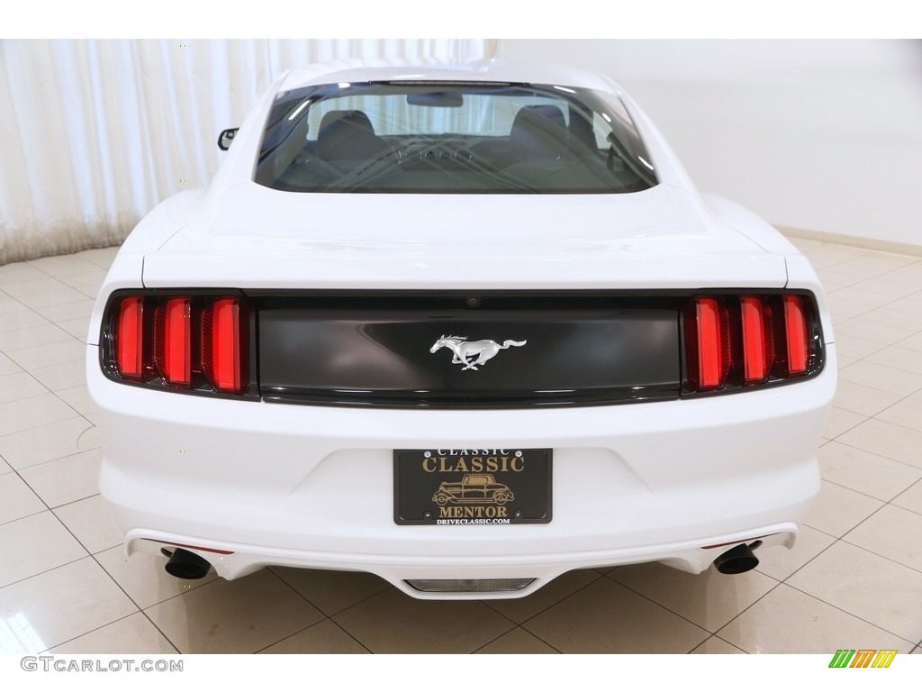 2016 Mustang EcoBoost Premium Coupe - Oxford White / Ebony photo #15