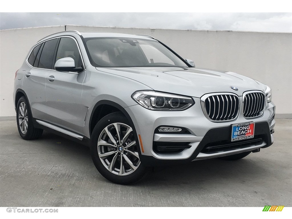 Glacier Silver Metallic 2019 BMW X3 sDrive30i Exterior Photo #126956537