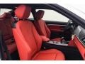 Coral Red 2019 BMW 4 Series 440i Coupe Interior Color