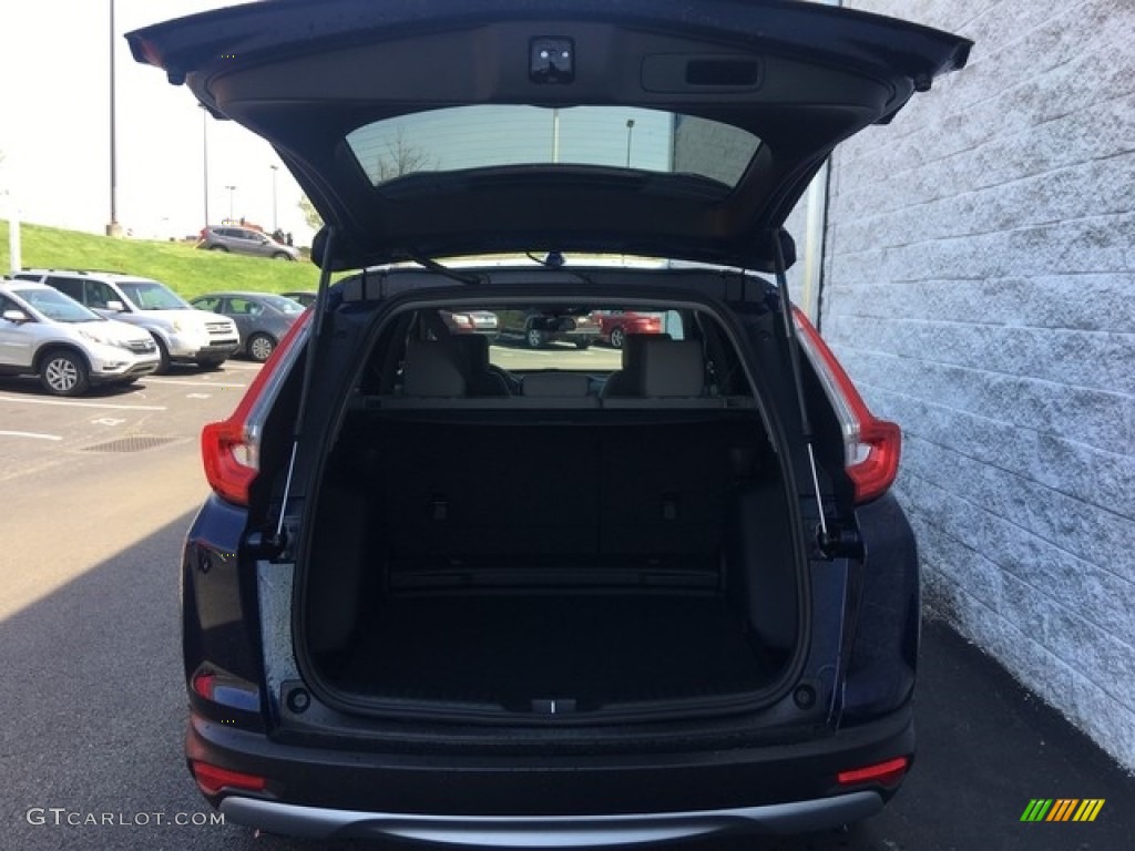 2018 CR-V EX AWD - Obsidian Blue Pearl / Gray photo #24