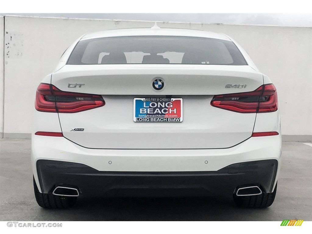 2018 6 Series 640i xDrive Gran Turismo - Alpine White / Black photo #4