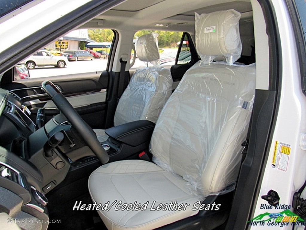 2018 Explorer Platinum 4WD - White Platinum / Medium Soft Ceramic photo #10