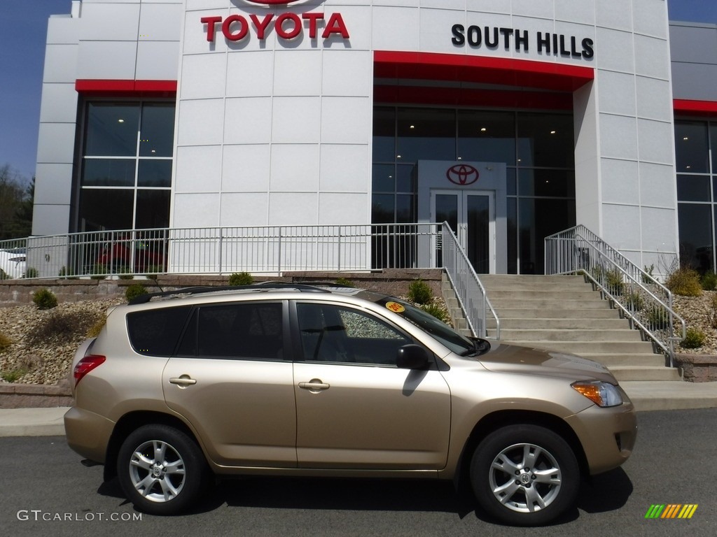 2012 RAV4 I4 4WD - Sandy Beach Metallic / Sand Beige photo #2
