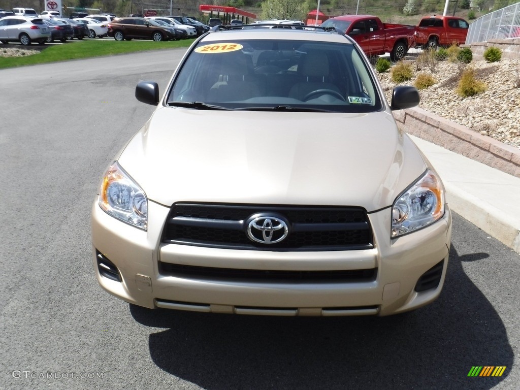 2012 RAV4 I4 4WD - Sandy Beach Metallic / Sand Beige photo #5