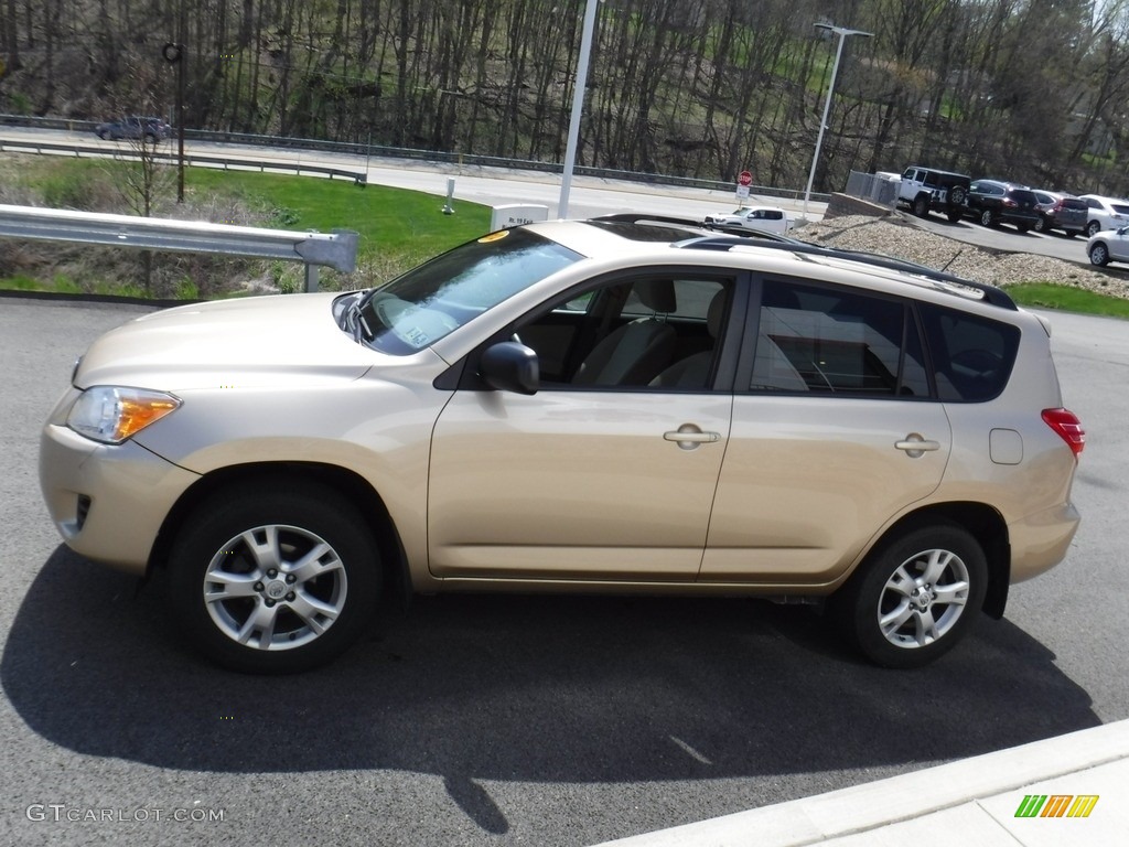 2012 RAV4 I4 4WD - Sandy Beach Metallic / Sand Beige photo #7