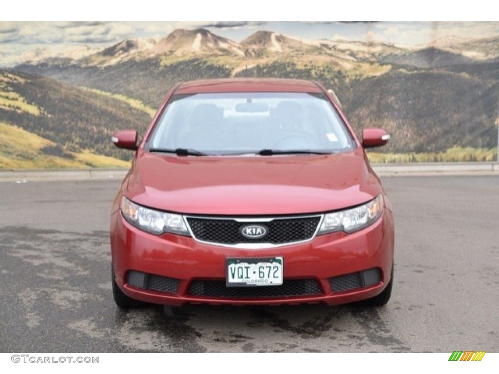 2010 Forte EX - Spicy Red / Stone photo #2
