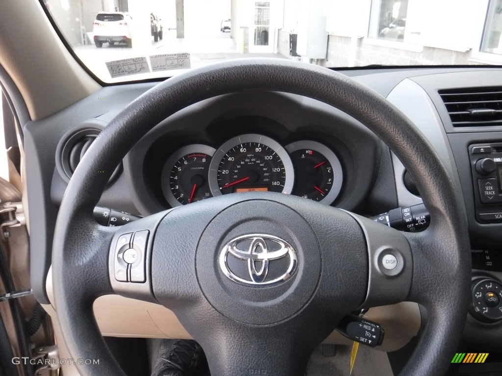 2012 RAV4 I4 4WD - Sandy Beach Metallic / Sand Beige photo #17
