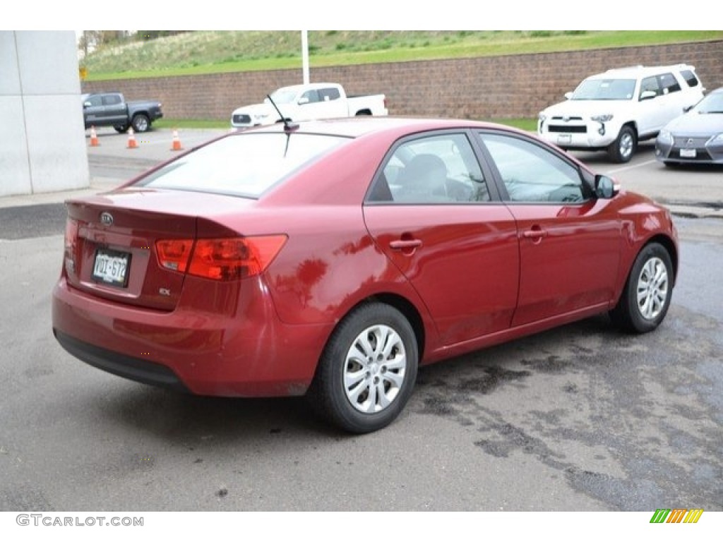 2010 Forte EX - Spicy Red / Stone photo #7