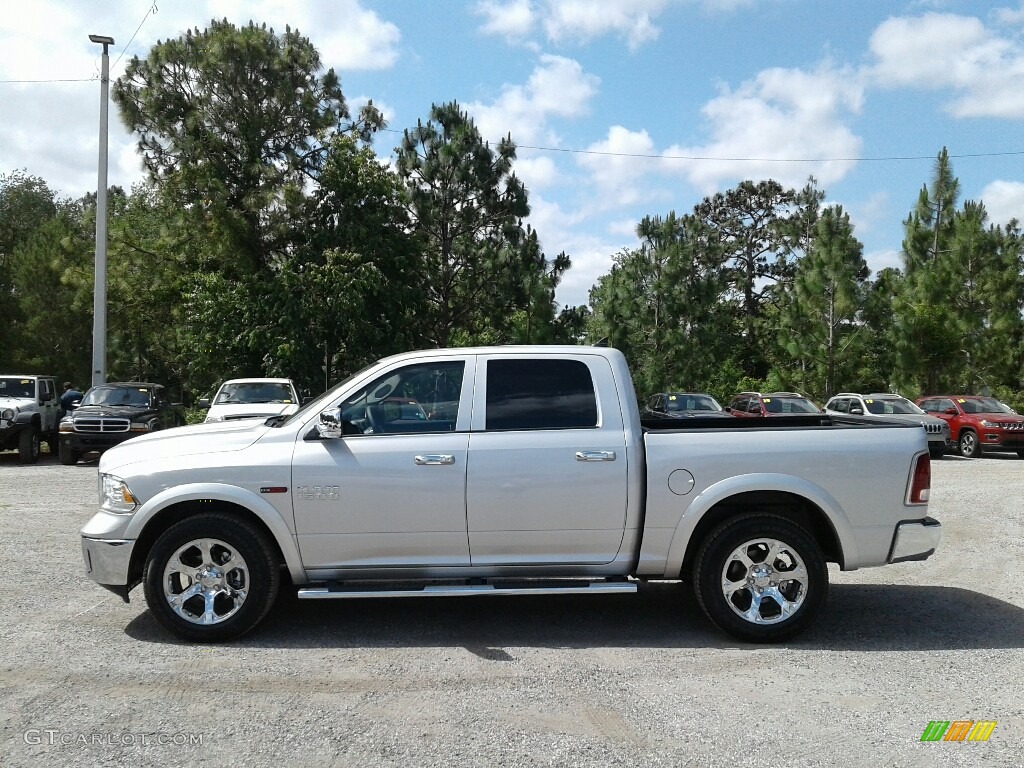 Bright Silver Metallic 2018 Ram 1500 Laramie Crew Cab Exterior Photo #126959984