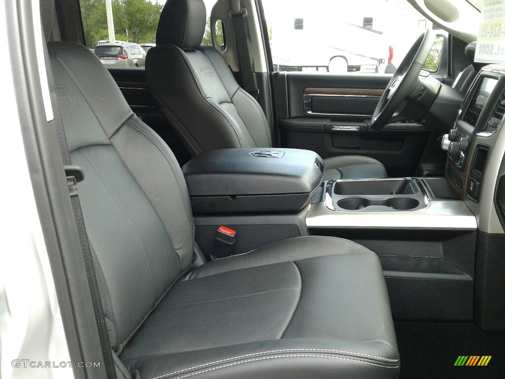 2018 1500 Laramie Crew Cab - Bright Silver Metallic / Black photo #12