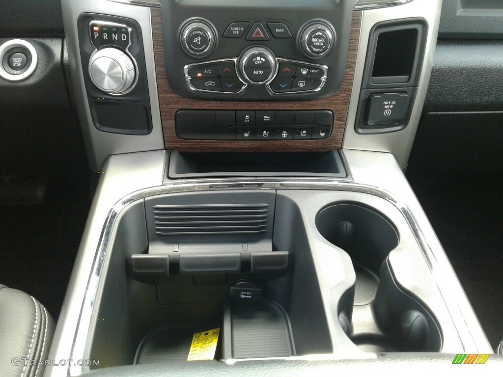 2018 1500 Laramie Crew Cab - Bright Silver Metallic / Black photo #16