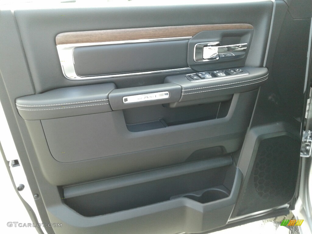 2018 1500 Laramie Crew Cab - Bright Silver Metallic / Black photo #17