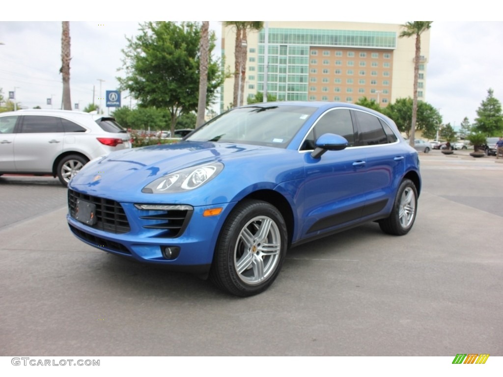 2017 Macan S - Sapphire Blue Metallic / Black photo #3