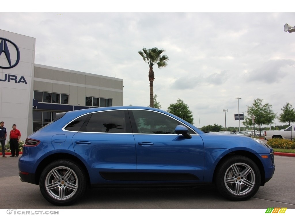 2017 Macan S - Sapphire Blue Metallic / Black photo #6
