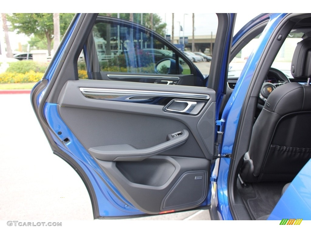 2017 Porsche Macan S Black Door Panel Photo #126961739
