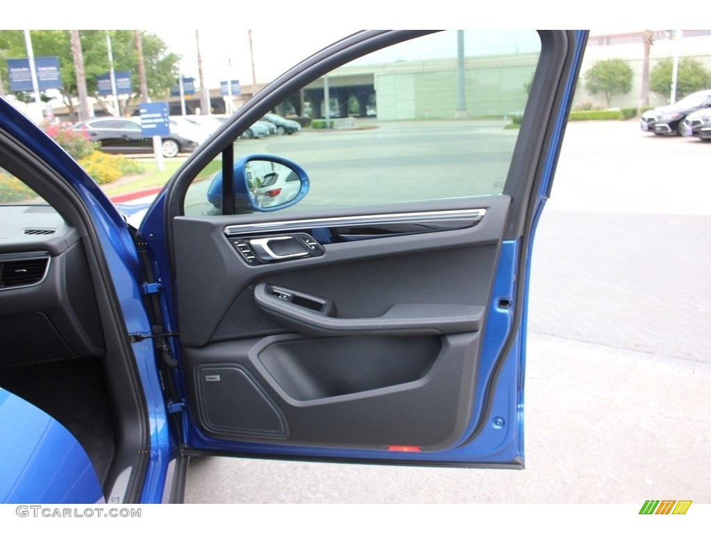 2017 Porsche Macan S Black Door Panel Photo #126961772