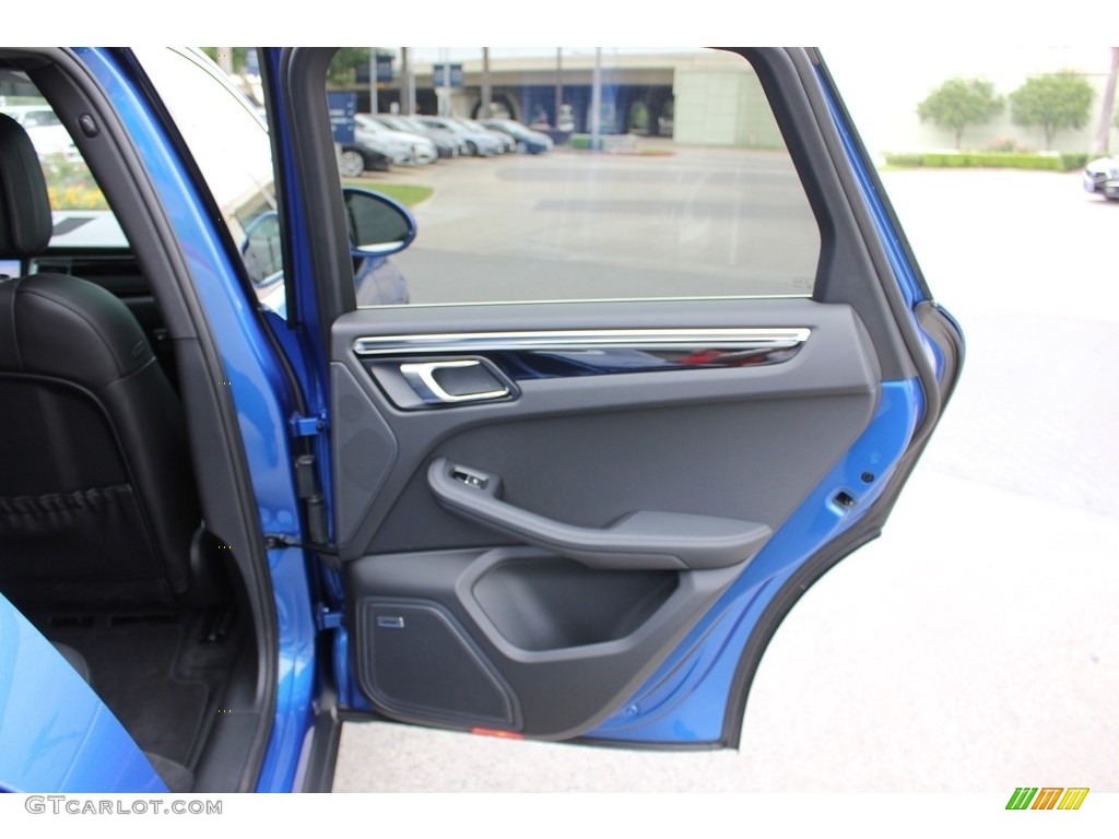 2017 Porsche Macan S Black Door Panel Photo #126961802