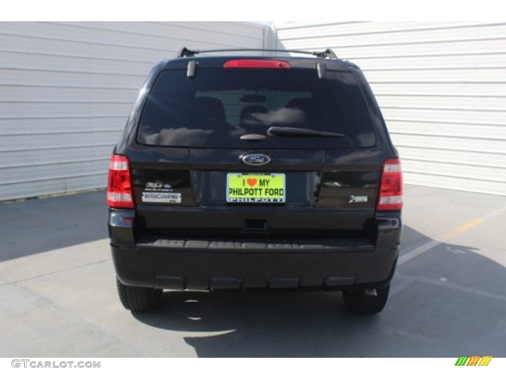 2012 Escape XLT V6 - Ebony Black / Charcoal Black photo #8
