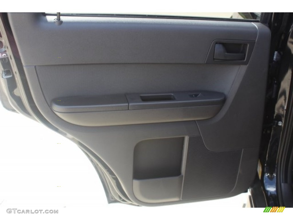 2012 Escape XLT V6 - Ebony Black / Charcoal Black photo #24