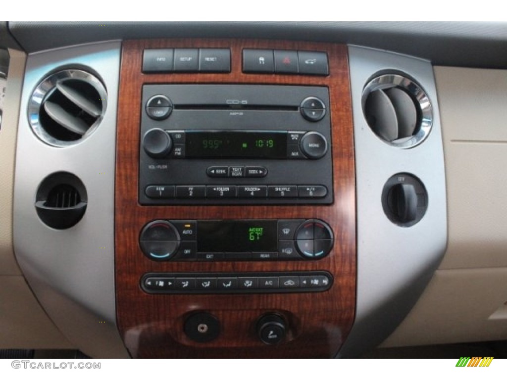 2007 Expedition Eddie Bauer - Black / Charcoal Black/Camel photo #18