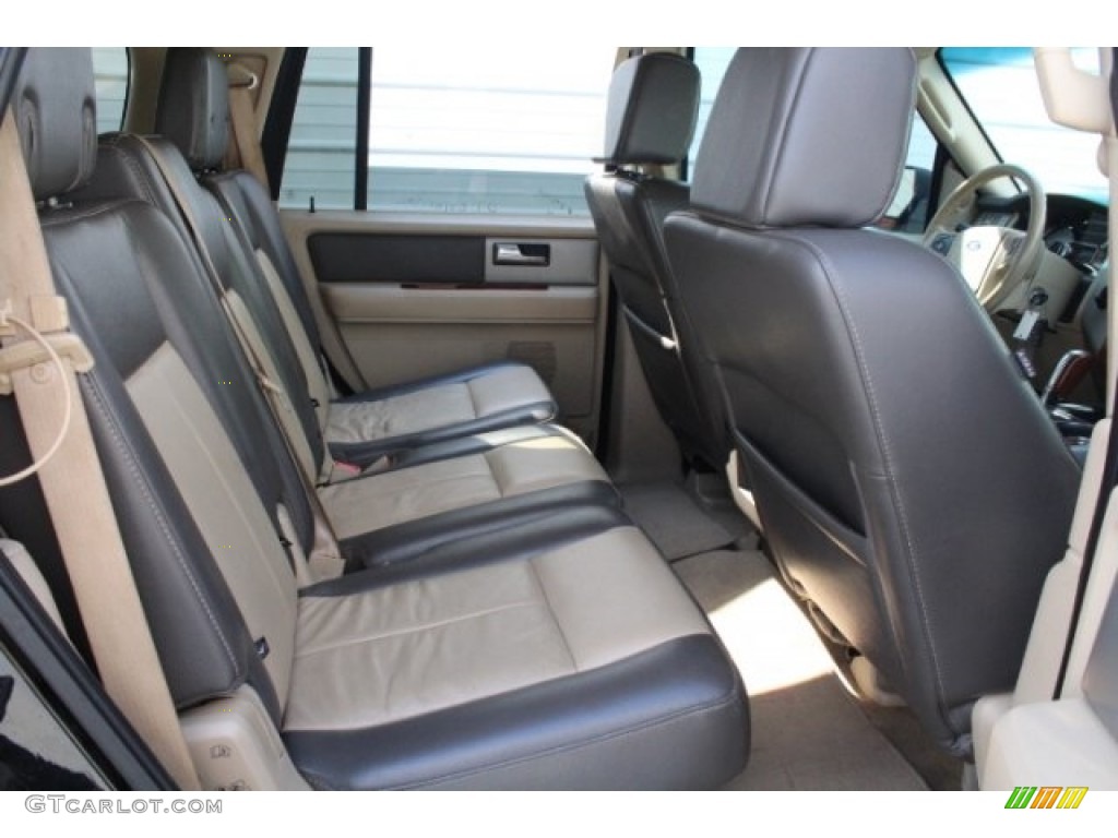 2007 Expedition Eddie Bauer - Black / Charcoal Black/Camel photo #32