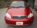 2008 Impulse Red Pearl Toyota Corolla LE  photo #3