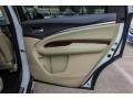 Parchment 2018 Acura MDX AWD Door Panel