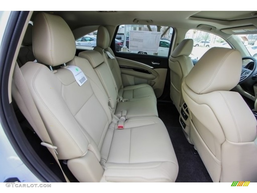 2018 Acura MDX AWD Rear Seat Photos