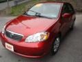 2008 Impulse Red Pearl Toyota Corolla LE  photo #4