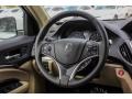 Parchment 2018 Acura MDX AWD Steering Wheel